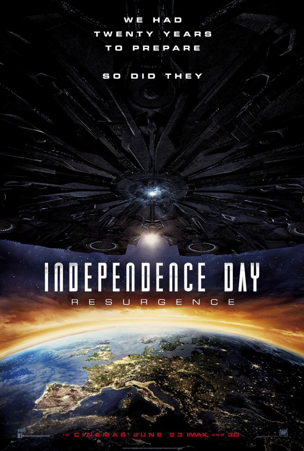 电影海报欣赏:独立日：卷土重来