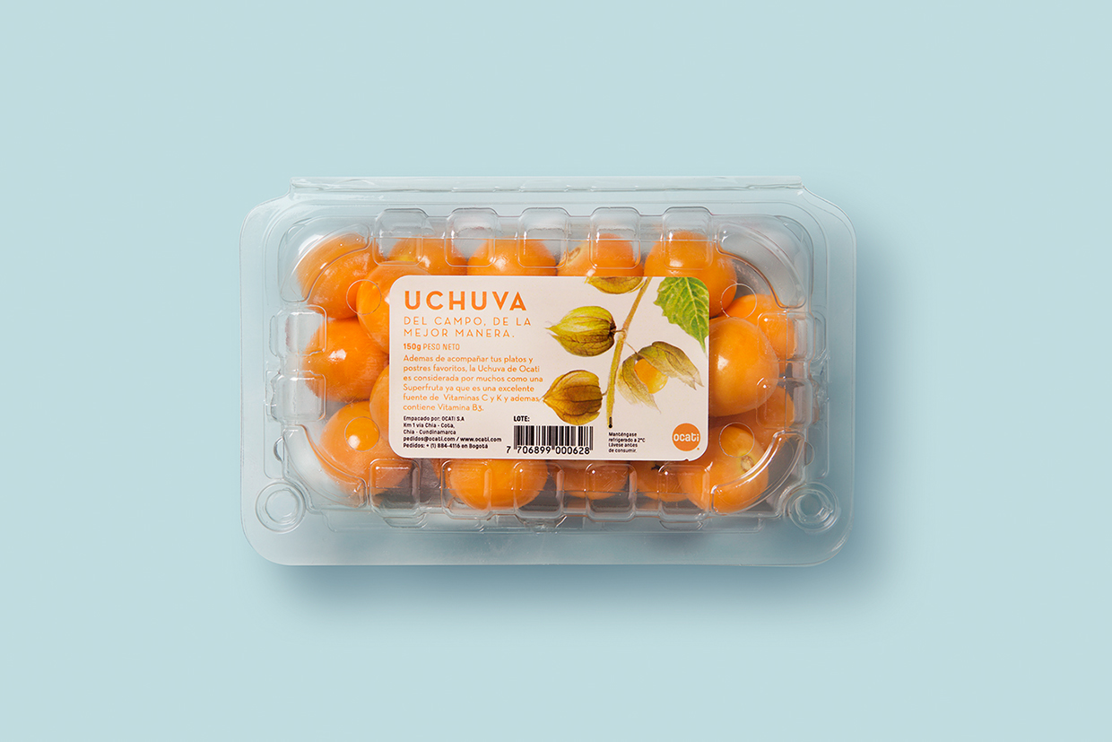 Ocati水果品牌和包装设计