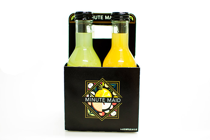 Minute Maid果汁包装设计