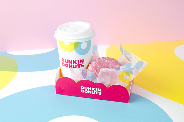 Dunkin Donuts甜甜圈包装设计