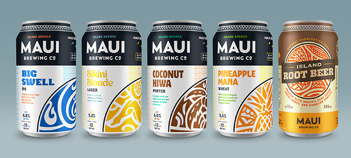 Maui啤酒包装设计