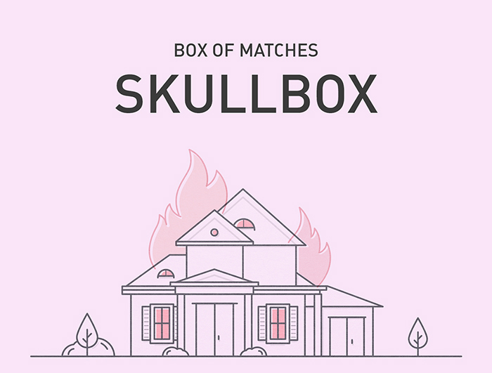 Skullbox火柴盒概念包装设计