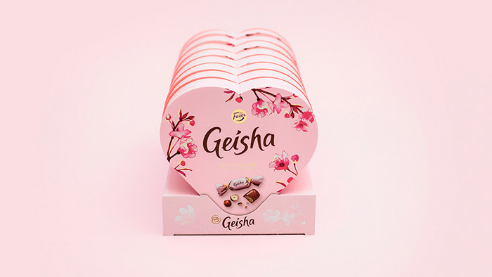 Geisha巧克力包装设计