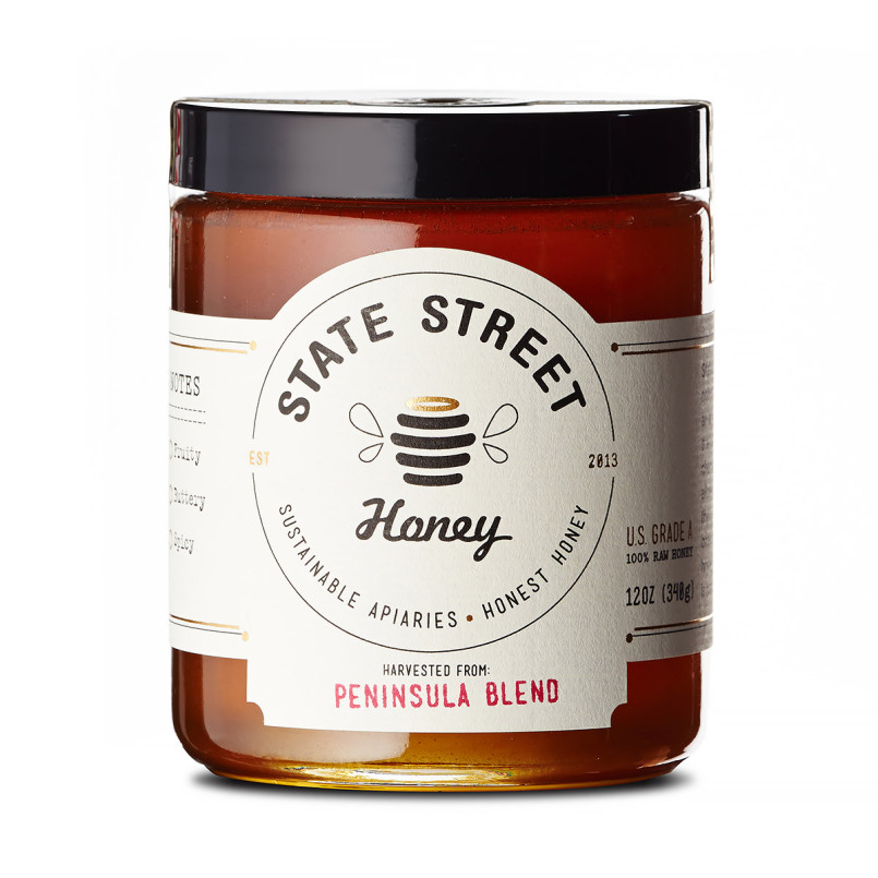 State Street蜂蜜包装设计