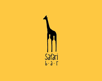 标志设计元素运用实例：长颈鹿(三)
