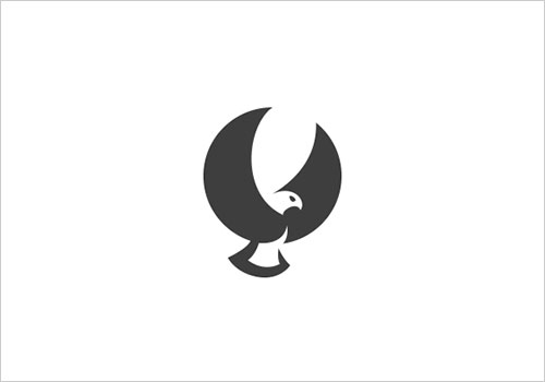 Bodea Daniel有趣的负空间动物logo设计