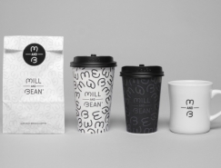 Mill And Bean咖啡烘焙餐厅品牌形象设计