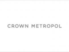 crown metropol酒店品牌形象设计