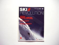 滑雪杂志Ski Revolution版式设计