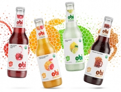 Obi Pr(obi)otic果汁包装设计