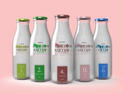 Horizon Valley牛奶包装设计