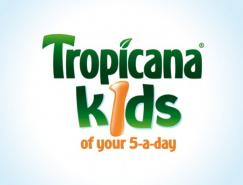 Tropicana k1ds儿童果汁包装设计