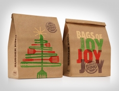 Burger King汉堡王圣诞包装设计