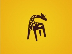 标志设计元素运用实例：长颈鹿(二)